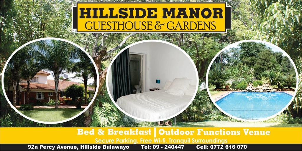 Hillside Manor Hotel Bulawayo Luaran gambar